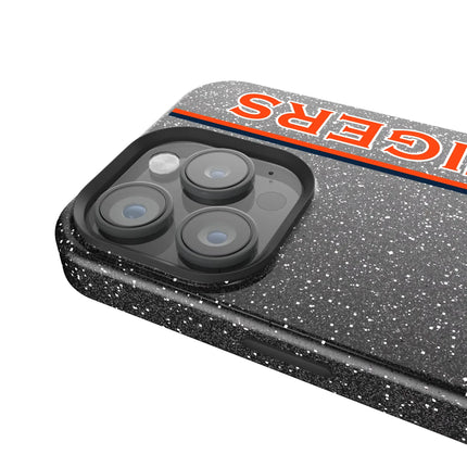 University of Auburn Tigers Sidebar Black Bling Phone Case for Apple iPhone