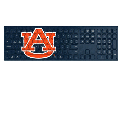 University of Auburn Tigers Solid Curved Wireless Keyboard