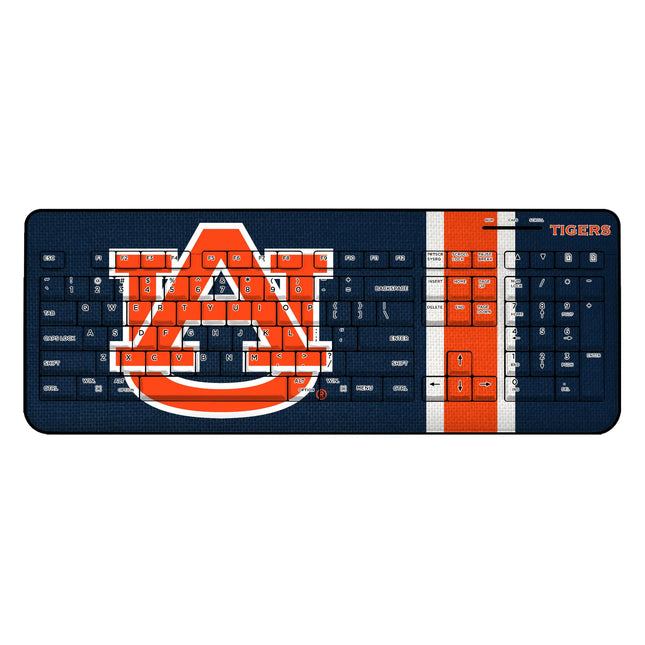University of Auburn Tigers Stripe Wireless USB Keyboard