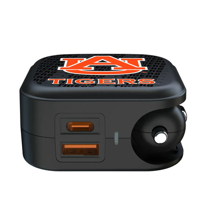 University of Auburn Tigers Text Backdrop 2 in 1 USB A/C Charger