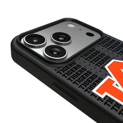 University of Auburn Tigers Text Backdrop MagSafe Compatible Phone Case for Apple iPhone
