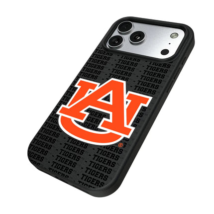 University of Auburn Tigers Text Backdrop MagSafe Compatible Phone Case for Apple iPhone