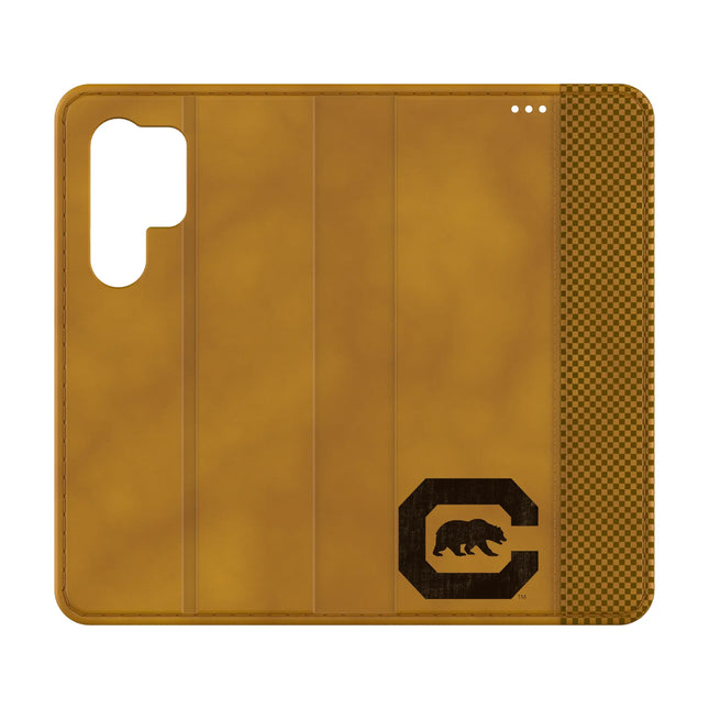 University of California Berkeley Golden Bears Burn Folio Phone Case for Samsung Galaxy