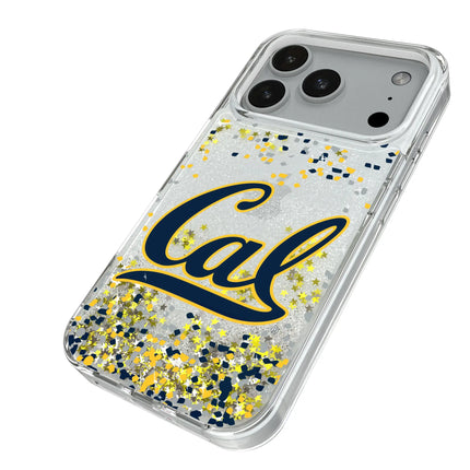 University of California Berkeley Golden Bears Confetti Glitter Phone Case for Apple iPhone