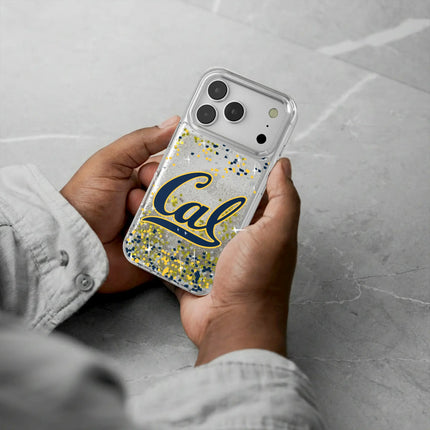 University of California Berkeley Golden Bears Confetti Glitter Phone Case for Apple iPhone