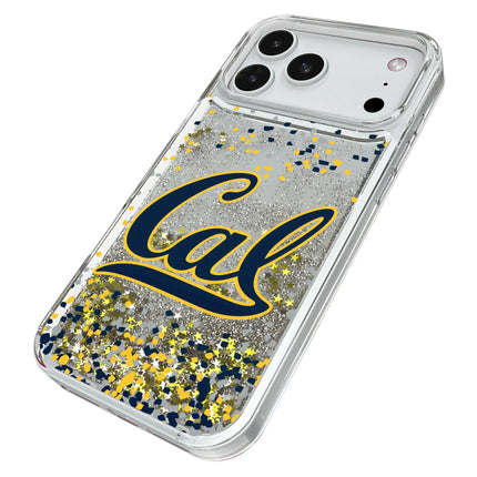University of California Berkeley Golden Bears Confetti Glitter Phone Case for Apple iPhone