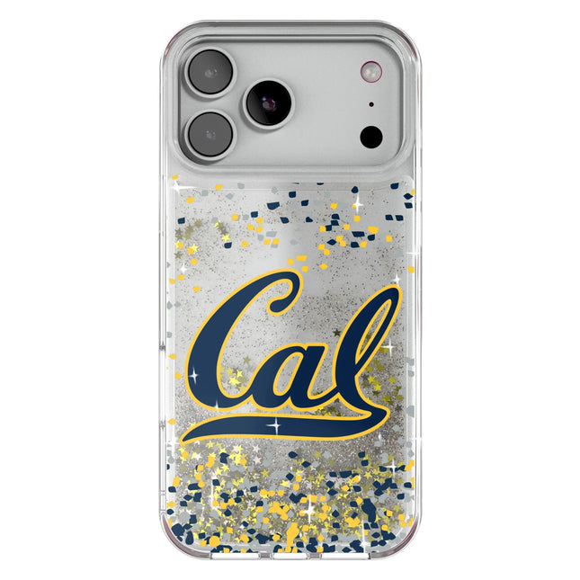 University of California Berkeley Golden Bears Confetti Glitter Phone Case for Apple iPhone
