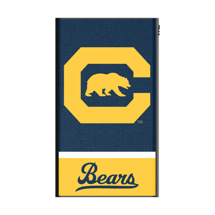University of California Berkeley Golden Bears Endzone Solid 5000mAh Flat Powerbank