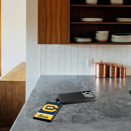 University of California Berkeley Golden Bears Endzone Solid 5000mAh Flat Powerbank