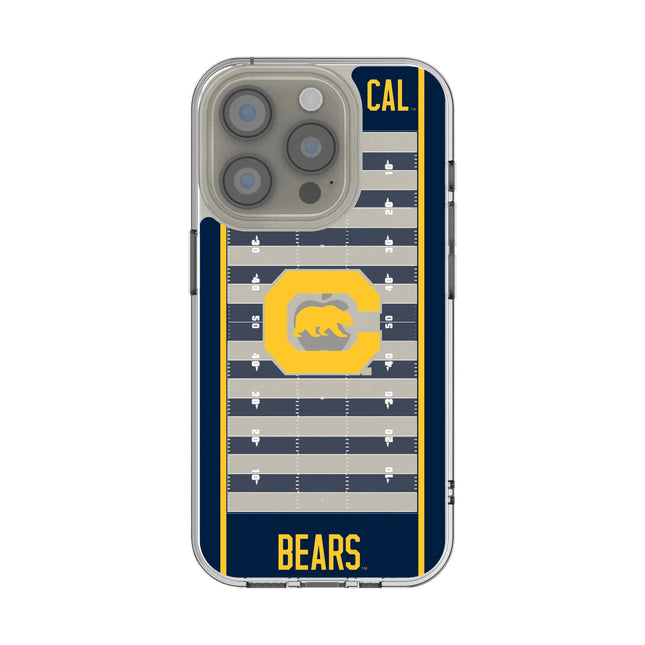University of California Berkeley Golden Bears Field Clear Phone Case for Apple iPhone