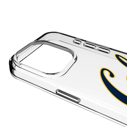 University of California Berkeley Golden Bears Insignia Clear Phone Case for Apple iPhone