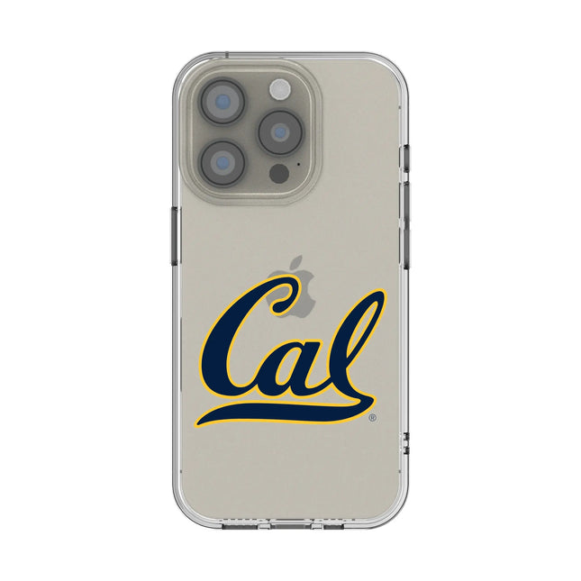 University of California Berkeley Golden Bears Insignia Clear Phone Case for Apple iPhone