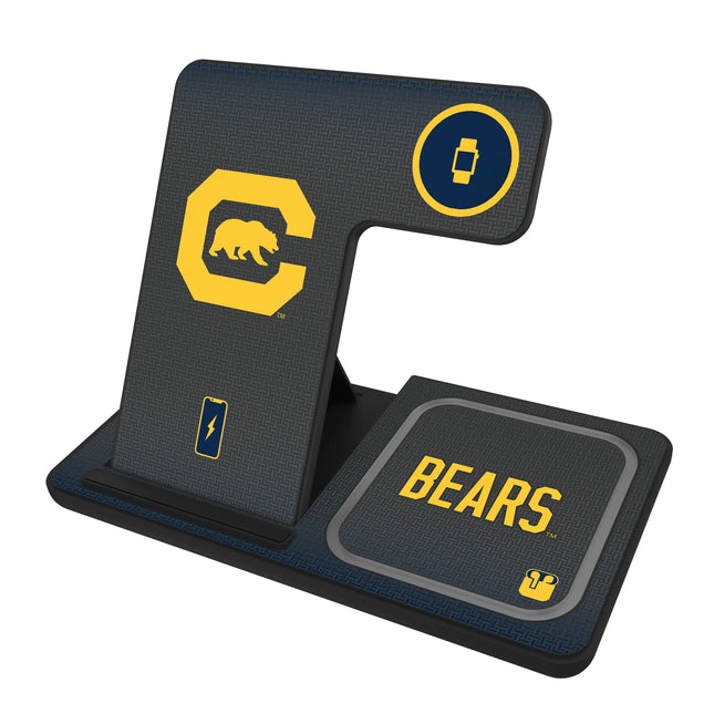 University of California Berkeley Golden Bears Linen 3 in 1 Charging Station