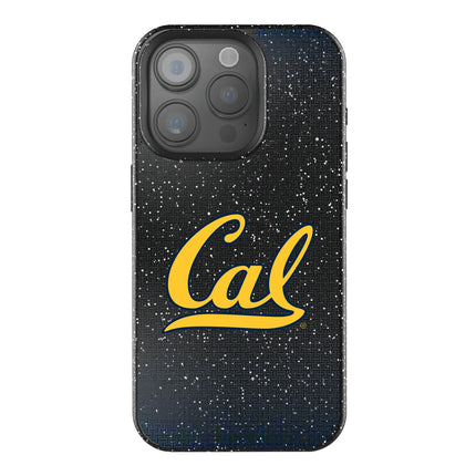 University of California Berkeley Golden Bears Linen Black Bling Phone Case for Apple iPhone