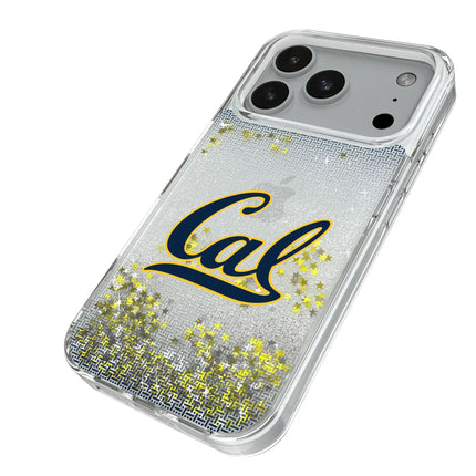 University of California Berkeley Golden Bears Linen Glitter Phone Case for Apple iPhone