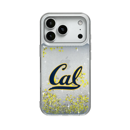 University of California Berkeley Golden Bears Linen Glitter Phone Case for Apple iPhone