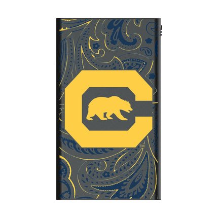 University of California Berkeley Golden Bears Paisley 5000mAh Flat Powerbank
