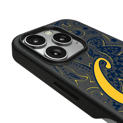 University of California Berkeley Golden Bears Paisley MagSafe Compatible Phone Case for Apple iPhone