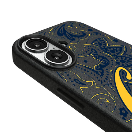 University of California Berkeley Golden Bears Paisley MagSafe Compatible Phone Case for Apple iPhone