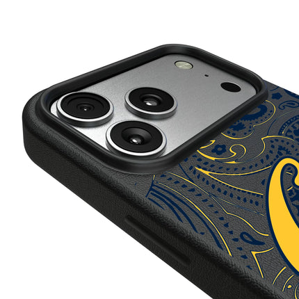 University of California Berkeley Golden Bears Paisley MagSafe Compatible Phone Case for Apple iPhone