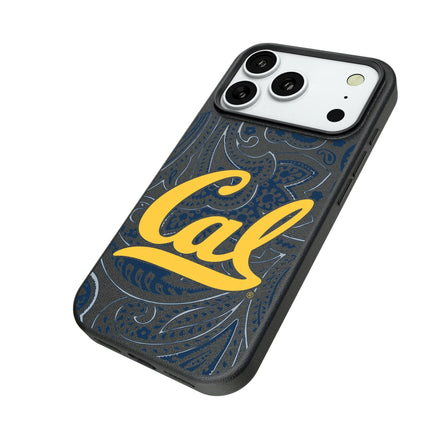 University of California Berkeley Golden Bears Paisley MagSafe Compatible Phone Case for Apple iPhone