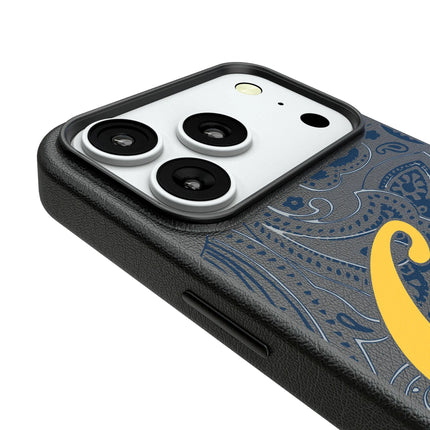 University of California Berkeley Golden Bears Paisley MagSafe Compatible Phone Case for Apple iPhone