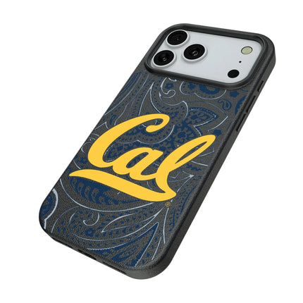 University of California Berkeley Golden Bears Paisley MagSafe Compatible Phone Case for Apple iPhone