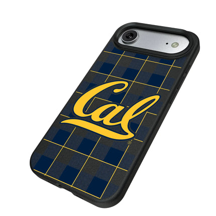 University of California Berkeley Golden Bears Plaid MagSafe Compatible Phone Case for Apple iPhone