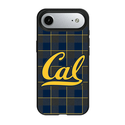University of California Berkeley Golden Bears Plaid MagSafe Compatible Phone Case for Apple iPhone