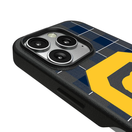 University of California Berkeley Golden Bears Plaid MagSafe Compatible Phone Case for Apple iPhone