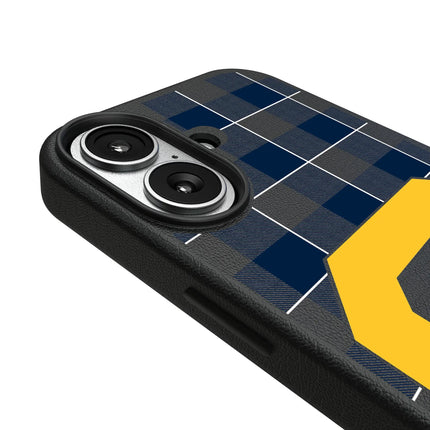 University of California Berkeley Golden Bears Plaid MagSafe Compatible Phone Case for Apple iPhone