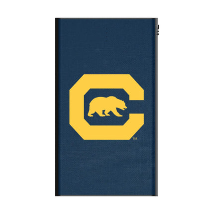 University of California Berkeley Golden Bears Solid 5000mAh Flat Powerbank