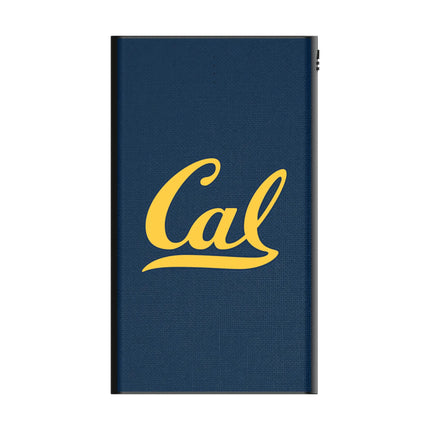 University of California Berkeley Golden Bears Solid 5000mAh Flat Powerbank