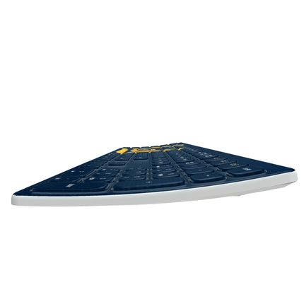 University of California Berkeley Golden Bears Solid Curved Wireless Keyboard