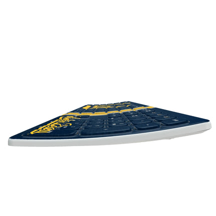 University of California Berkeley Golden Bears Stripe Curved Wireless Keyboard