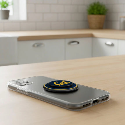 University of California Berkeley Golden Bears Stripe PopSockets Magnetic Phone Grip and Stand