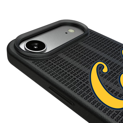 University of California Berkeley Golden Bears Text Backdrop MagSafe Compatible Phone Case for Apple iPhone