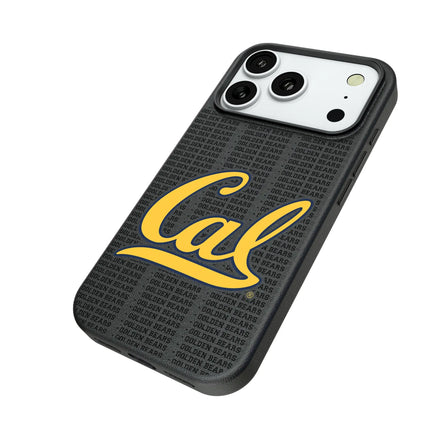 University of California Berkeley Golden Bears Text Backdrop MagSafe Compatible Phone Case for Apple iPhone