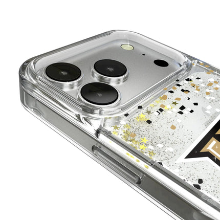 University of Central Florida Golden Knights Confetti Glitter Phone Case for Apple iPhone