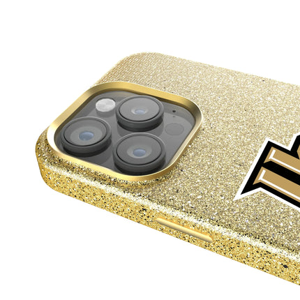 University of Central Florida Golden Knights Linen Bling Phone Case for Apple iPhone