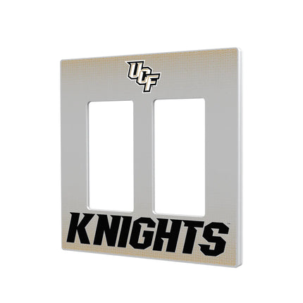 University of Central Florida Golden Knights Linen Hidden-Screw Light Switch Plate