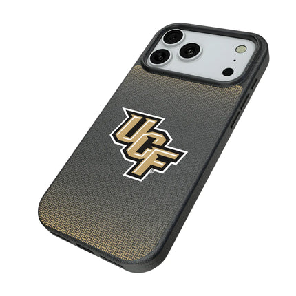 University of Central Florida Golden Knights Linen MagSafe Compatible Phone Case for Apple iPhone