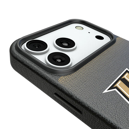 University of Central Florida Golden Knights Linen MagSafe Compatible Phone Case for Apple iPhone