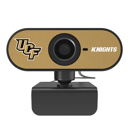 University of Central Florida Golden Knights Solid Webcam