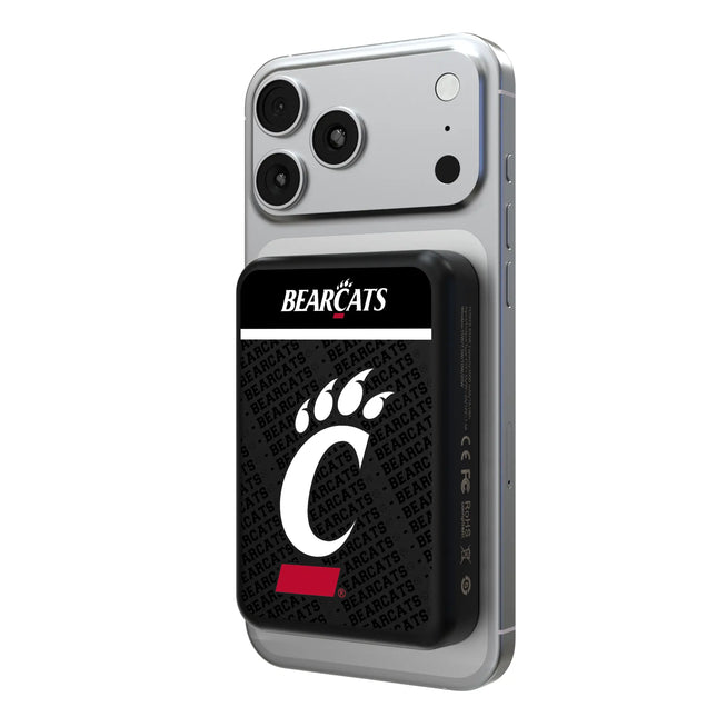University of Cincinnati Bearcats Endzone Plus Wireless Mag Power Bank