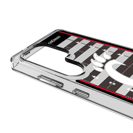 University of Cincinnati Bearcats Field Clear Phone Case for Samsung Galaxy