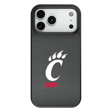 University of Cincinnati Bearcats Linen MagSafe Compatible Phone Case for Apple iPhone