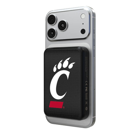 University of Cincinnati Bearcats Linen Wireless Mag Power Bank