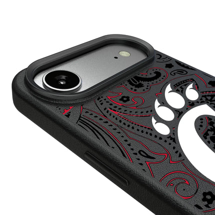 University of Cincinnati Bearcats Paisley MagSafe Compatible Phone Case for Apple iPhone