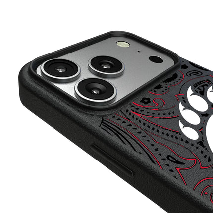 University of Cincinnati Bearcats Paisley MagSafe Compatible Phone Case for Apple iPhone